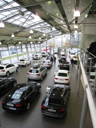 Audi Zentrum, Deutschland  Fiandre Architectural Surfaces