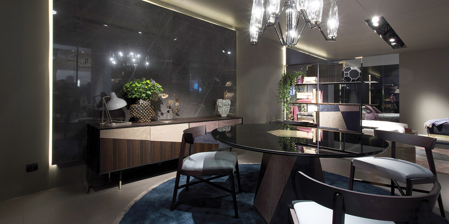 Living und Büro - Salone del Mobile 2018 / Stand Frigerio