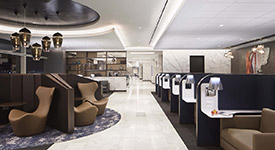 Bahnhofe und Flughafen - UNITED AIRLINES POLARIS LOUNGES